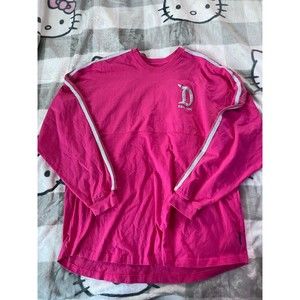 Disneyland Parks Resort Spirit Jersey Hot Pink + Glitter Silver